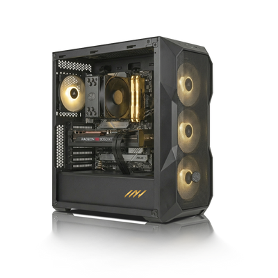 PC Profesional PNY RTX™  4500, AMD Ryzen™ 9 9900X, 64GB DDR5 RAM, 2TB M.2 Nvme Gen 4 SSD, Windows 11, PC Power-226,Color Negro