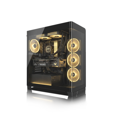 PC Invictus  GeForce RTX™  5070 Ti, AMD Ryzen™ 7 9800X3D, 32GB DDR5 RAM, 2TB M.2 Nvme Gen 4 SSD, Windows 11, PC Power-159,Color Negro
