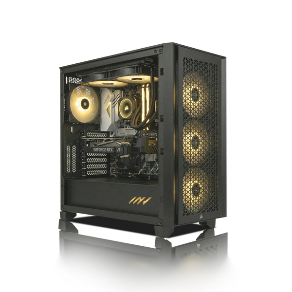PC Invictus  GeForce RTX™  5060, AMD Ryzen™ 5 7600X, 32GB DDR5 RAM, 1TB M.2 Nvme Gen 4 SSD, Windows 11, PC Power-088,Color Negro