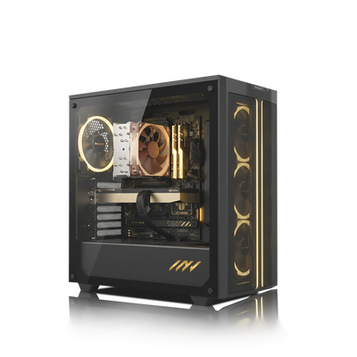 PC Profesional PNY RTX™  A1000, Intel® Core™ Ultra 7 265KF, 32GB DDR5 RAM, 1TB M.2 Nvme Gen 4 SSD, Windows 11, PC Power-207,Color Negro