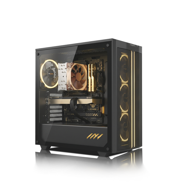 PC Profesional PNY RTX™  2000, AMD Ryzen™ 7 9800X3D, 64GB DDR5 RAM, 2TB M.2 Nvme Gen 4 SSD, Windows 11, PC Power-211,Color Negro