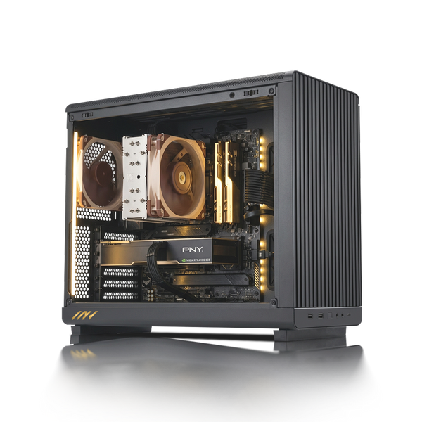 PC Profesional PNY RTX™  A400, Intel® Core™ Ultra 5 225F, 32GB DDR5 RAM, 1TB M.2 Nvme Gen 4 SSD, Windows 11, PC Power-196,Color Negro